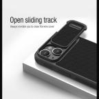 Maska Futrola Nillkin Textured S za iPhone 14 6.1 crna slika 8