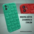 Maska Futrola 3D WALL za iPhone 14 (6.1) tirkizna slika 2