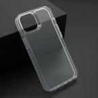 Maska Futrola COLOR FRAME za iPhone 14 (6.1) srebrna cena 1000 din slika