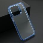 Maska Futrola COLOR FRAME za iPhone 14 Pro (6.1) plava cena 1000 din slika