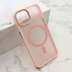 Maska Futrola SILKY MAGSAFE II za iPhone 13 (6.1) roze cena 2500 din slika