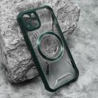 Maska Futrola LENS MAGSAFE za iPhone 13 (6.1) zelena cena 1000 din slika