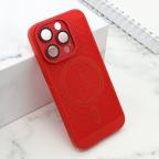 Maska Futrola BREATH MagSafe za iPhone 14 Pro (6.1) crvena cena 2500 din slika