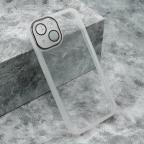 Maska Futrola TRANSPARENT COLOR za iPhone 14 (6.1) bela cena 1000 din slika