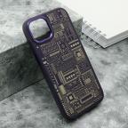 Maska Futrola MACHINERY za iPhone 13 (6.1) ljubicasta cena 1000 din slika