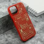 Maska Futrola MACHINERY za iPhone 14 (6.1) crvena cena 1000 din slika