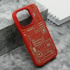 Maska Futrola MACHINERY za iPhone 14 Pro (6.1) crvena cena 1000 din slika
