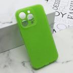 Maska Futrola GLOW SHINING za iPhone 14 Pro (6.1) zelena cena 1000 din slika