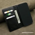 Maska Futrola BI FOLD HANMAN za iPhone 15 Plus (6.7) crna slika 2