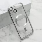 Maska Futrola CAMERA PROTECT MagSafe za iPhone 15 Plus (6.7) srebrna cena 2500 din slika