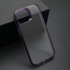 Maska Futrola COLOR FRAME za iPhone 15 (6.1) ljubicasta cena 1000 din slika
