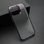 Maska Futrola COLOR FRAME za iPhone 15 Pro Max (6.7) ljubicasta cena 1000 din slika