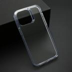 Maska Futrola COLOR FRAME za iPhone 15 Pro Max (6.7) srebrna cena 1000 din slika