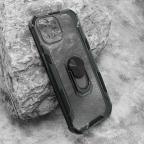 Maska Futrola DEFENDER RING CLEAR za iPhone 15 (6.1) crna cena 2500 din slika