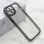 Maska Futrola DIAMOND LENS za iPhone 15 (6.1) crna cena 2500 din slika