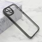 Maska Futrola DIAMOND LENS za iPhone 15 Plus (6.7) crna cena 1000 din slika
