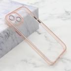 Maska Futrola DIAMOND LENS za iPhone 15 Plus (6.7) roze cena 2500 din slika
