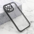 Maska Futrola DIAMOND LENS za iPhone 15 Pro Max (6.7) crna cena 1000 din slika