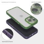 Maska Futrola DIAMOND LENS za iPhone 15 Pro Max (6.7) ljubicasta slika 2