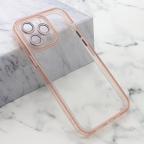 Maska Futrola DIAMOND LENS za iPhone 15 Pro Max (6.7) roze cena 1000 din slika