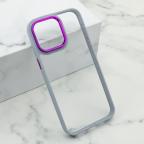 Maska Futrola ELEGANT EDGE za iPhone 15 Pro Max (6.7) ljubicasta cena 1000 din slika