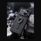 Maska Futrola Nillkin Cam Shield Armor Pro za iPhone 15 Pro (6.1) crna slika 2