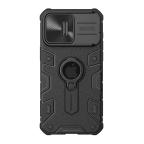 Maska Futrola Nillkin Cam Shield Armor Pro za iPhone 15 Pro Max (6.7) crna cena 4500 din slika