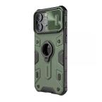 Maska Futrola Nillkin Cam Shield Armor Pro za iPhone 15 Pro Max (6.7) zelena slika 2