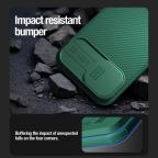 Maska Futrola Nillkin Cam Shield Pro za iPhone 15 Pro (6.1) zelena slika 4