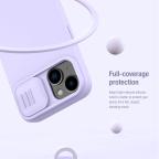 Maska Futrola Nillkin Cam Shield Silky za iPhone 15 (6.1) crna slika 6
