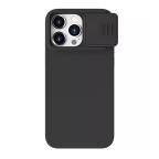 Maska Futrola Nillkin Cam Shield Silky za iPhone 15 Pro Max (6.7) crna cena 4500 din slika