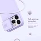 Maska Futrola Nillkin Cam Shield Silky za iPhone 15 Pro Max (6.7) crna slika 6