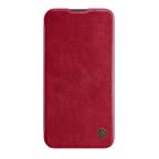 Maska Futrola Nillkin Qin Pro za iPhone 15 (6.1) crvena cena 4500 din slika