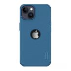 Maska Futrola Nillkin Super Frost Pro za iPhone 15 (6.1) plava (logo cut) cena 4500 din slika