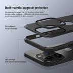 Maska Futrola Nillkin Super Frost Pro za iPhone 15 Pro Max (6.7) crna (logo cut) slika 4