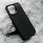 Maska Futrola silikon BRUSHED za iPhone 15 Pro Max (6.7) crna cena 2500 din slika