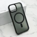 Maska Futrola SILKY MAGSAFE za iPhone 15 (6.1) crna cena 2500 din slika