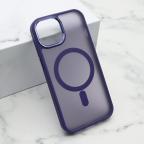 Maska Futrola SILKY MAGSAFE za iPhone 15 (6.1) ljubicasta cena 2500 din slika