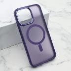 Maska Futrola SILKY MAGSAFE za iPhone 15 Pro Max (6.7) ljubicasta cena 2500 din slika