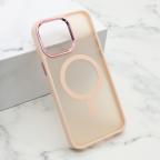 Maska Futrola SILKY MAGSAFE II za iPhone 15 Pro Max (6.7) pink cena 2500 din slika