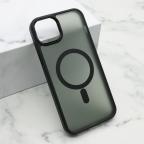 Maska Futrola SILKY MAGSAFE za iPhone 15 Plus (6.7) crna cena 2500 din slika