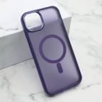Maska Futrola SILKY MAGSAFE za iPhone 15 Plus (6.7) ljubicasta cena 2500 din slika