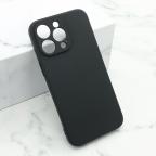 Maska Futrola Soft Silicone za iPhone 15 Pro Max (6.7) crna cena 1000 din slika