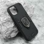 Maska Futrola Square Ring za iPhone 15 (6.1) crna cena 1000 din slika