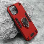 Maska Futrola Square Ring za iPhone 15 (6.1) crvena cena 1000 din slika