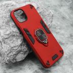 Maska Futrola Square Ring za iPhone 15 Plus (6.7) crvena cena 1000 din slika