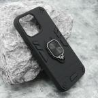 Maska Futrola Square Ring za iPhone 15 Pro Max (6.7) crna cena 1000 din slika