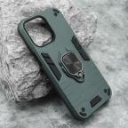 Maska Futrola Square Ring za iPhone 15 Pro Max (6.7) zelena cena 1000 din slika