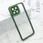 Maska Futrola CLEAR SHINING CAMERA za Honor X8 zelena cena 1000 din slika