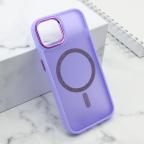 Maska Futrola SHINING MAGSAFE za iPhone 15 (6.1) ljubicasta cena 2500 din slika